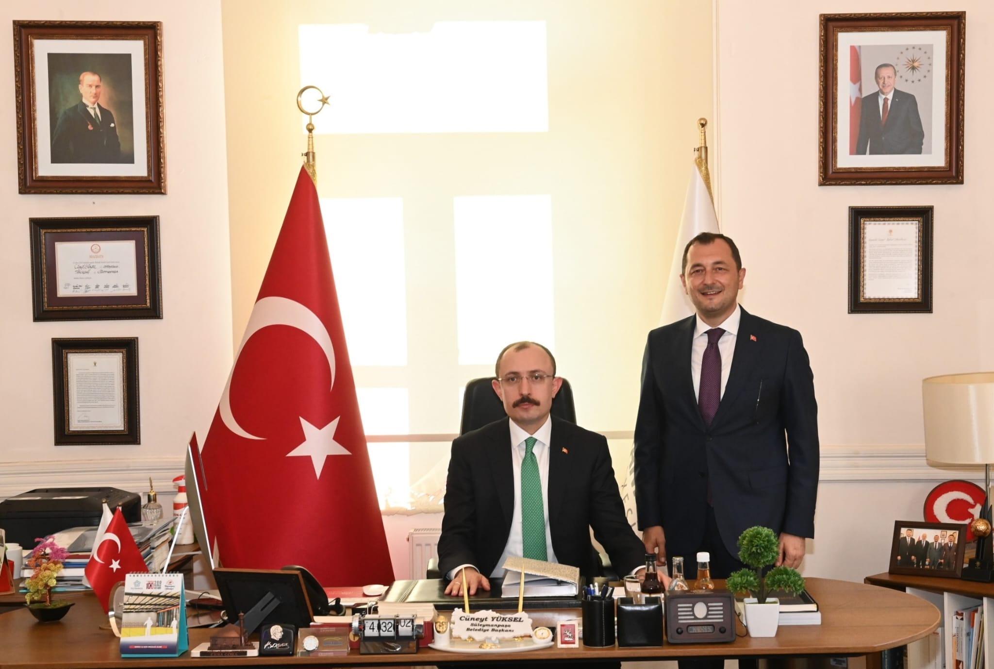 Başkan Yüksel Ticaret Bakanı Mehmet Muş’un Tekirdağ programına iştirak etti Başkan Yüksel Ticaret Bakanı Mehmet Muş’un Tekirdağ programına iştirak etti