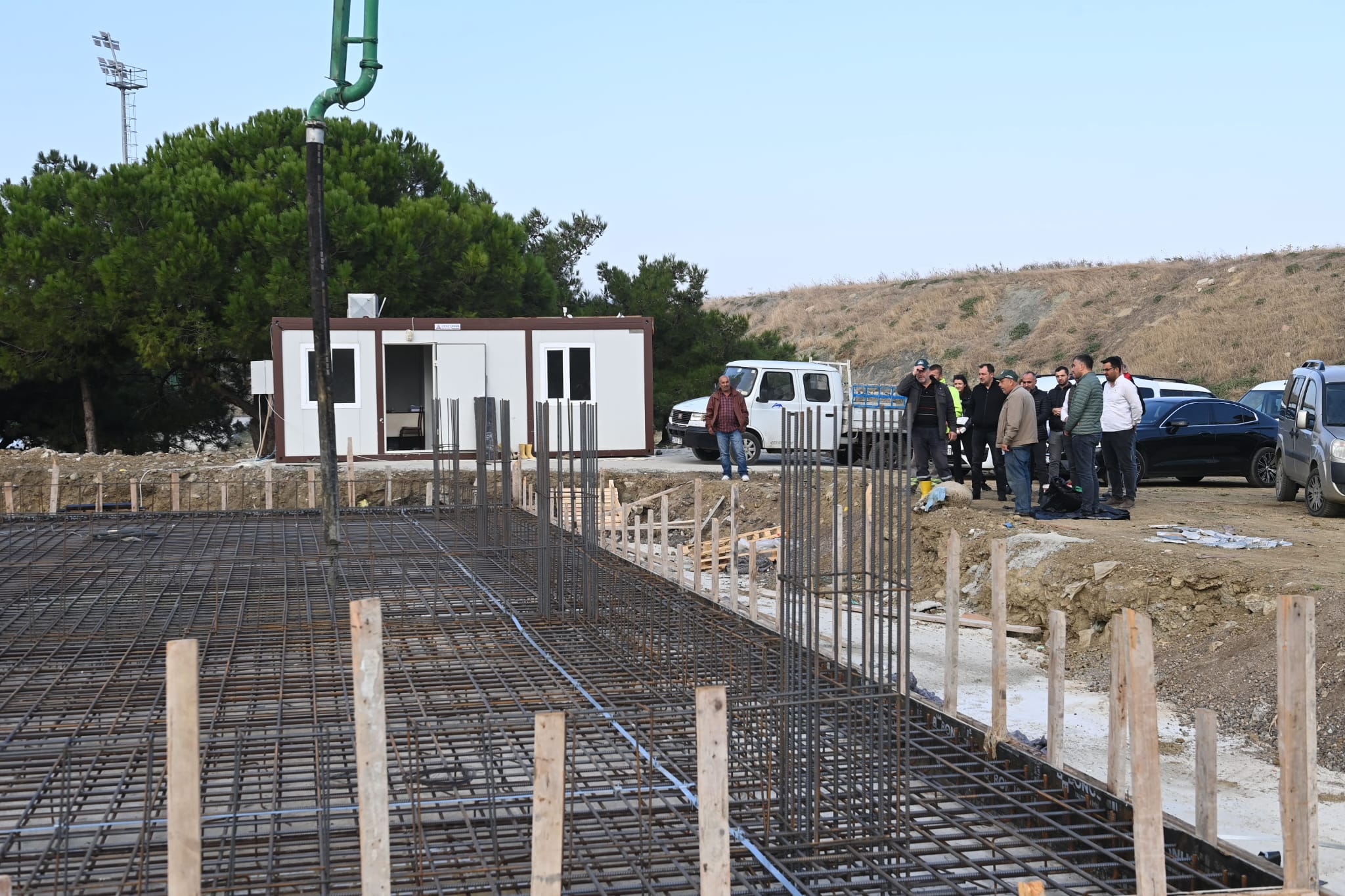 Kapalı ve Açık Okçuluk Merkezi temeli atıldı Kapalı ve Açık Okçuluk Merkezi temeli atıldı