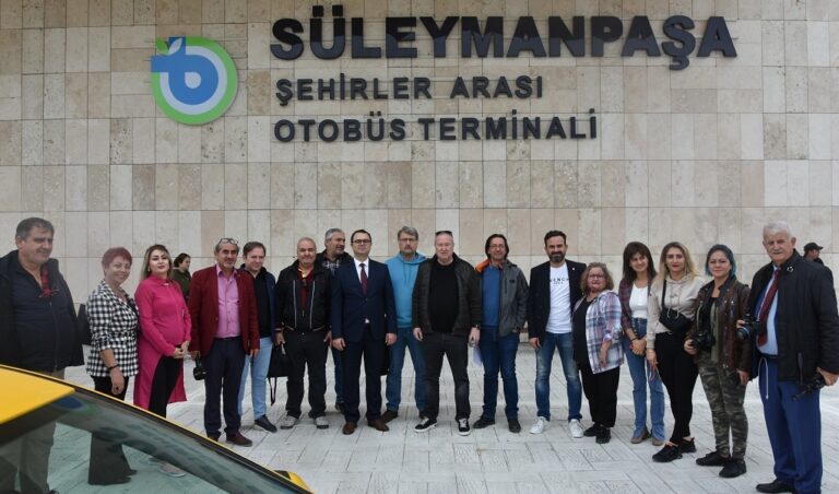 SÜLEYMANPAŞA ŞEHİRLERARASI OTOBÜS TERMİNALİ BASIN MENSUPLARINA TANITILDI