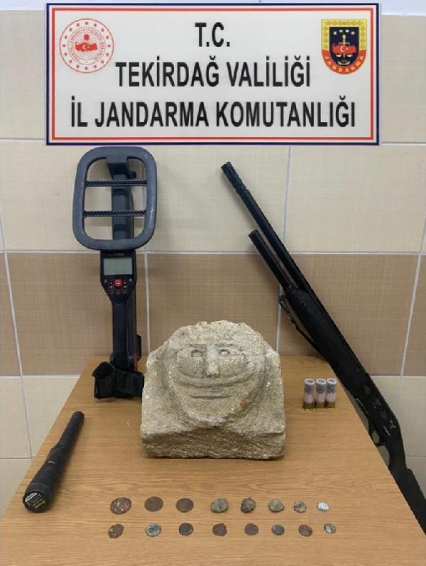 Tekirdağ’da Tarihi Eser Operasyonu