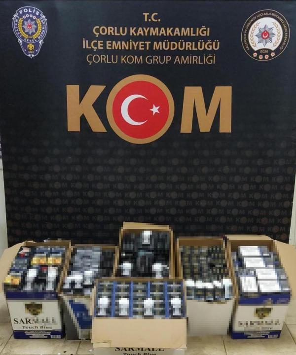 48 Bin Makaron Ele Geçirildi
