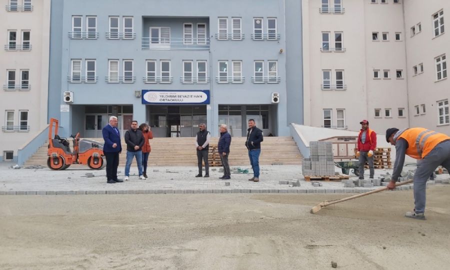Ergene Belediyesinden okullara destek Ergene Belediyesinden okullara destek