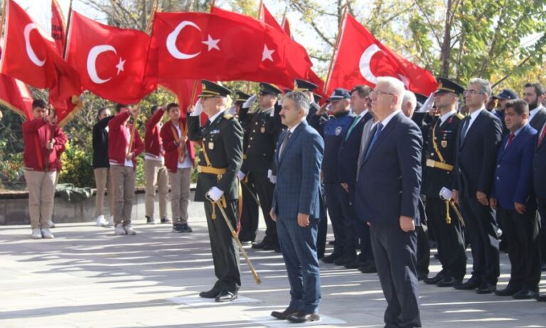 Ergene’de 29 Ekim Cumhuriyet Bayramının 99. Yılı Kutlandı
