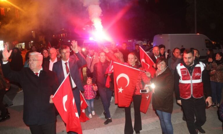 Ergene’de Bayram Coşkusu Fener Alayı İle Taçlandırıldı