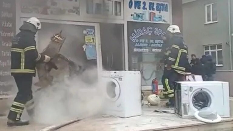 Kızının Erkek Arkadaşının Çalıştığı Yeri Ateşe Verdi! 1 Yaralı, 1 Gözaltı