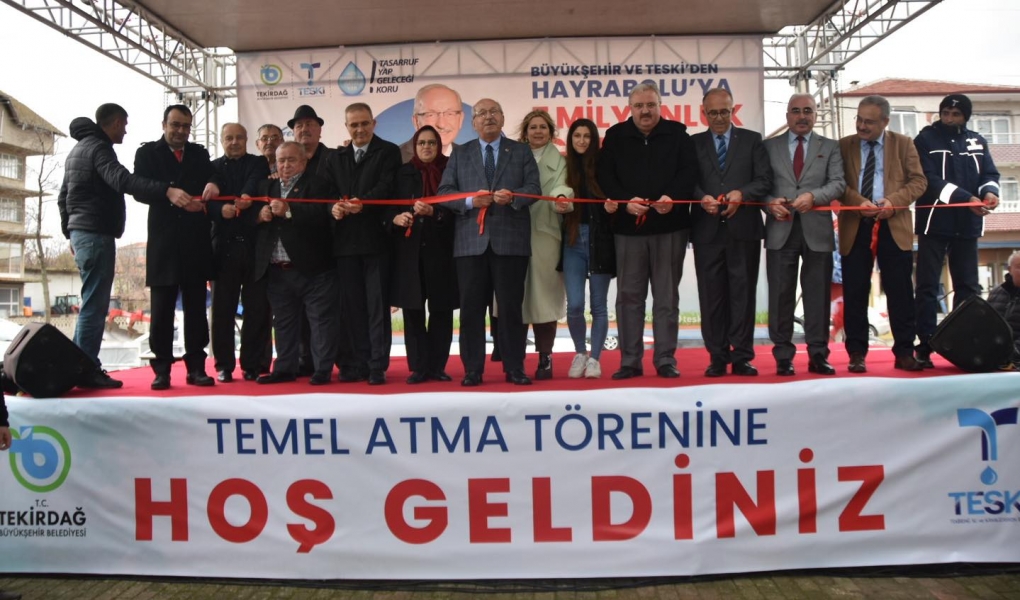 ÇERKEZMÜSELLİM VE HEDEYLİ MAHALLELERİ İÇME SUYU HATTININ TEMELİ TÖRENLE ATILDI ÇERKEZMÜSELLİM VE HEDEYLİ MAHALLELERİ İÇME SUYU HATTININ TEMELİ TÖRENLE ATILDI