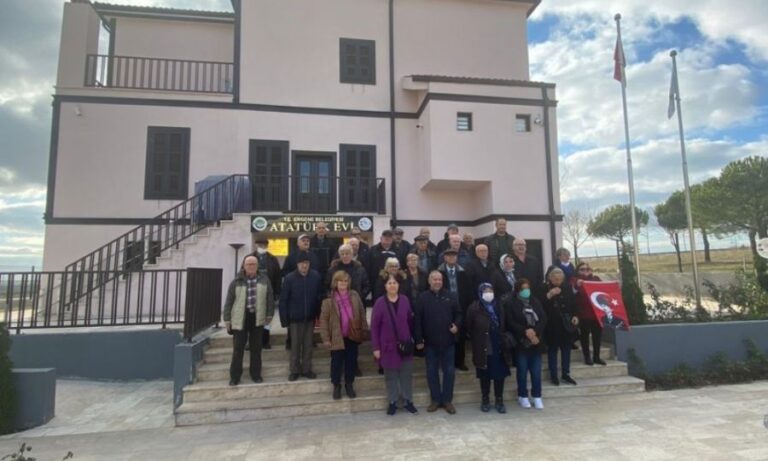 Ergene Belediyesi Atatürk Evini Çorlu Belediyesi Yaşayan Çınarları Ziyaret Etti