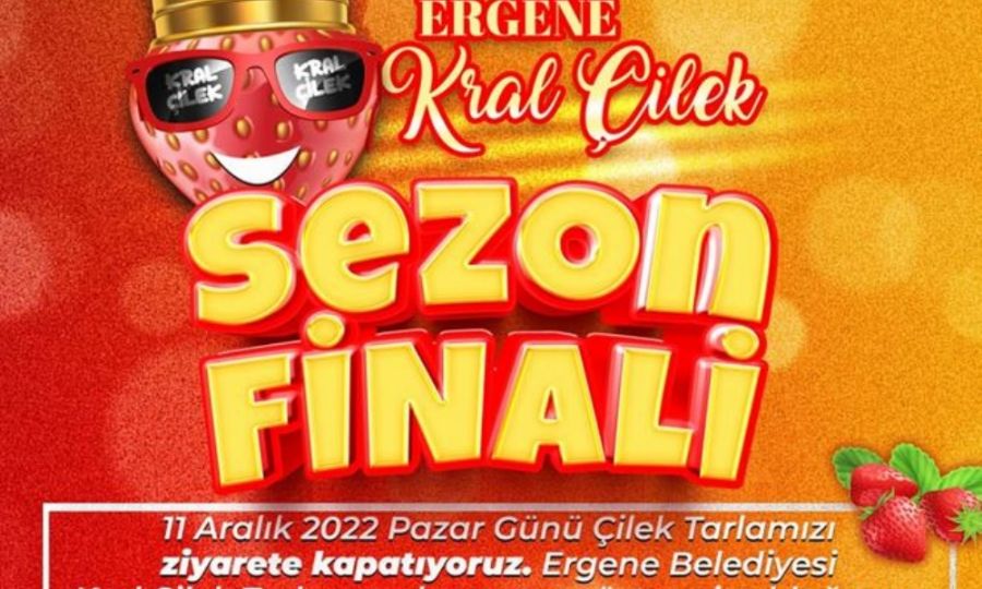 Ergene Belediyesi Kral Çilek Tarlasında Sezon Finali Ergene Belediyesi Kral Çilek Tarlasında Sezon Finali
