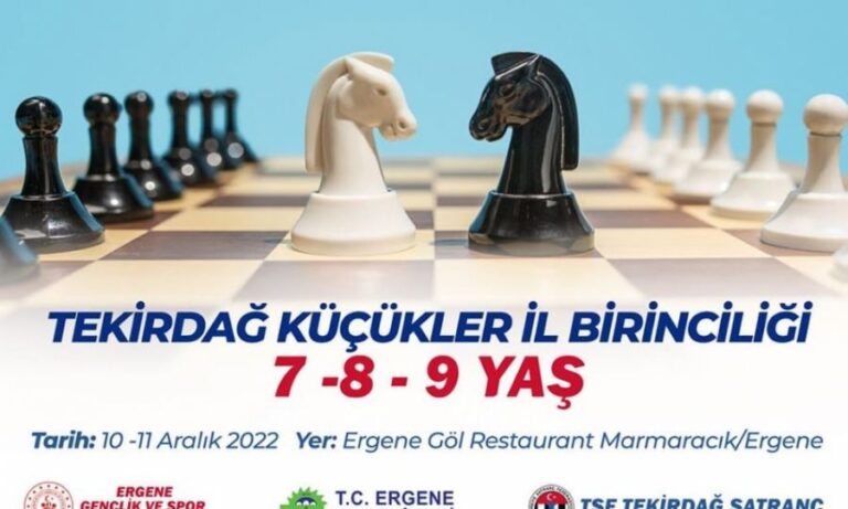 Ergene Belediyesi Tekirdağ Satranç İl Birinciliğine Ev Sahipliği Yapacak