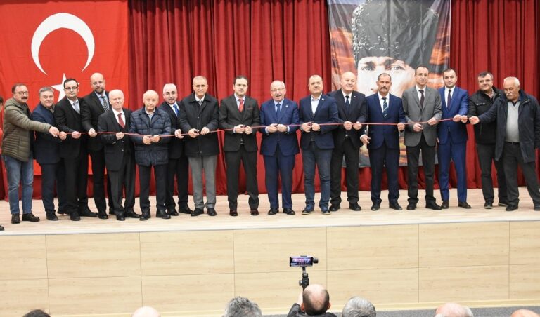 HAYRABOLU REKREASYONEL SOSYAL VE SPORTİF TESİS TÖRENLE HİZMETE AÇILDI