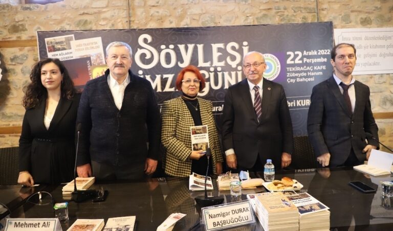SÖYLEŞİ VE İMZA GÜNÜ ETKİNLİĞİ DÜZENLENDİ