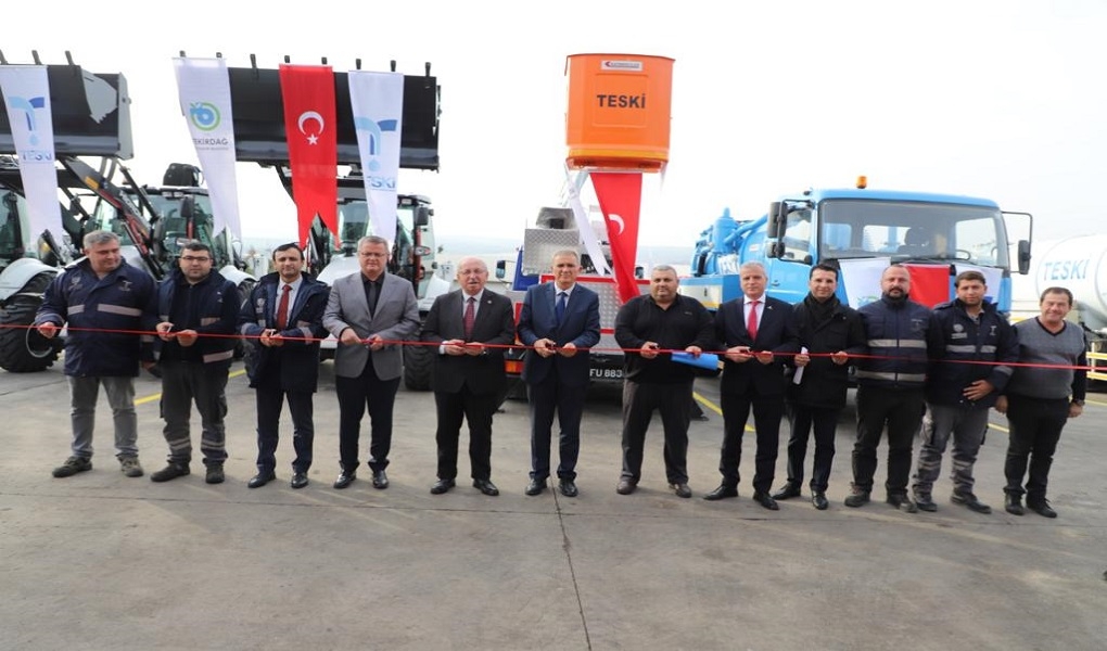 TESKİ ARAÇ VE EKİPMAN FİLOSUNU GÜÇLENDİRİYOR TESKİ ARAÇ VE EKİPMAN FİLOSUNU GÜÇLENDİRİYOR