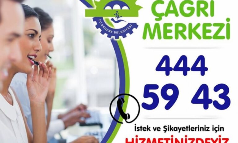 ERGENE BELEDİYESİ´NDEN ÇAĞRI MERKEZİ VE HALK MASASI UYGULAMASI