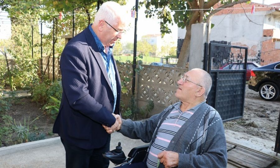 Ergene Belediyesi’nin Akülü Sandalye Yardımı Devam Ediyor Ergene Belediyesi’nin Akülü Sandalye Yardımı Devam Ediyor