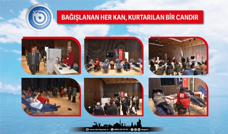 BAĞIŞLANAN HER KAN, KURTARILAN BİR CANDIR