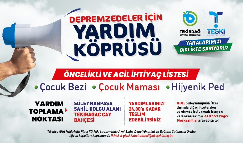 BAŞKAN ALBAYRAK: “SON DEPREMZEDE VATANDAŞIMIZIN İHTİYAÇLARI KARŞILANANA DEK YARDIMLARIMIZ DEVAM EDECEK” BAŞKAN ALBAYRAK: “SON DEPREMZEDE VATANDAŞIMIZIN İHTİYAÇLARI KARŞILANANA DEK YARDIMLARIMIZ DEVAM EDECEK”
