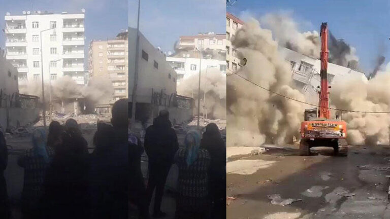 Diyarbakır’da 8 katlı bina yıkım sırasında çöktü, o anlar kamerada | Kahramanmaraş, Gaziantep, Şanlıurfa, Diyarbakır, Adana, Adıyaman, Osmaniye, Hatay, Kilis, Malatya