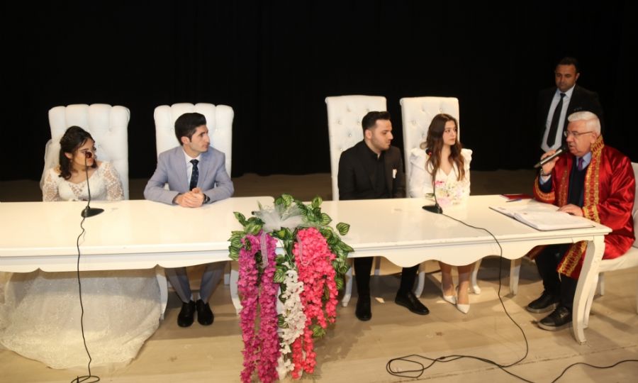 Ergene Belediyesi Toplu Nikah Programını Gerçekleştirdi Ergene Belediyesi Toplu Nikah Programını Gerçekleştirdi