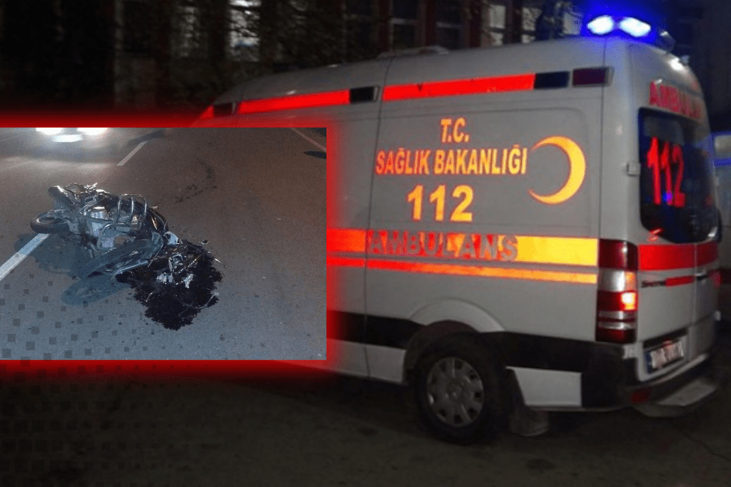 Motor Kazası Yapan Genç Öldü! Motor Kazası Yapan Genç Öldü!