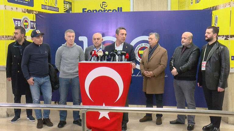 TFF Başkanı Büyükekşi ve kulüp başkanları Kadıköy’de ‘Omuz Omuza’ | Kahramanmaraş, Gaziantep, Şanlıurfa, Diyarbakır, Adana, Adıyaman, Osmaniye, Hatay, Kilis, Malatya