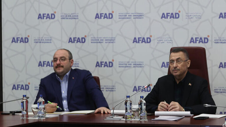 AFAD’da deprem bölgesindeki çalışmalara ilişkin koordinasyon toplantısı | Kahramanmaraş, Gaziantep, Şanlıurfa, Diyarbakır, Adana, Adıyaman, Osmaniye, Hatay, Kilis, Malatya