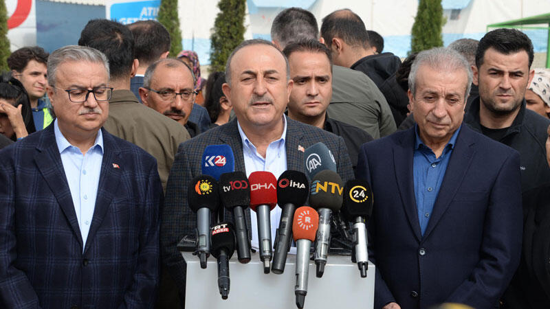 Bakan Çavuşoğlu: Şehirlerimizi yeniden ihya ve inşa edeceğiz | Kahramanmaraş, Gaziantep, Şanlıurfa, Diyarbakır, Adana, Adıyaman, Osmaniye, Hatay, Kilis, Malatya Bakan Çavuşoğlu: Şehirlerimizi yeniden ihya ve inşa edeceğiz | Kahramanmaraş, Gaziantep, Şanlıurfa, Diyarbakır, Adana, Adıyaman, Osmaniye, Hatay, Kilis, Malatya