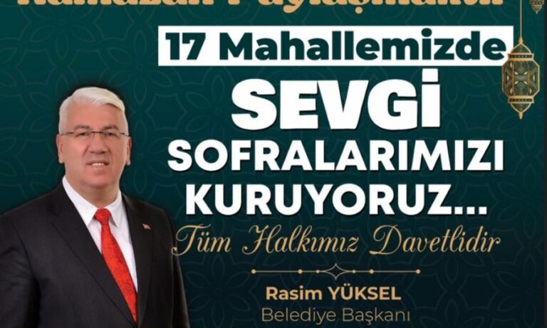Ergenede Vatandaşlar Ergene Belediyesi Sevgi Sofralarında Buluşuyor