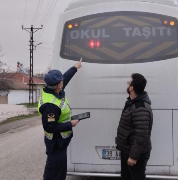 Kırklareli’nde 41 sürücüye 153 bin 820 lira ceza
