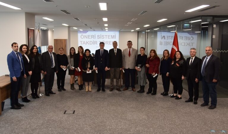 BÜYÜKŞEHİR, ÇALIŞANLARININ ÖNERİLERİNE DEĞER VERİYOR