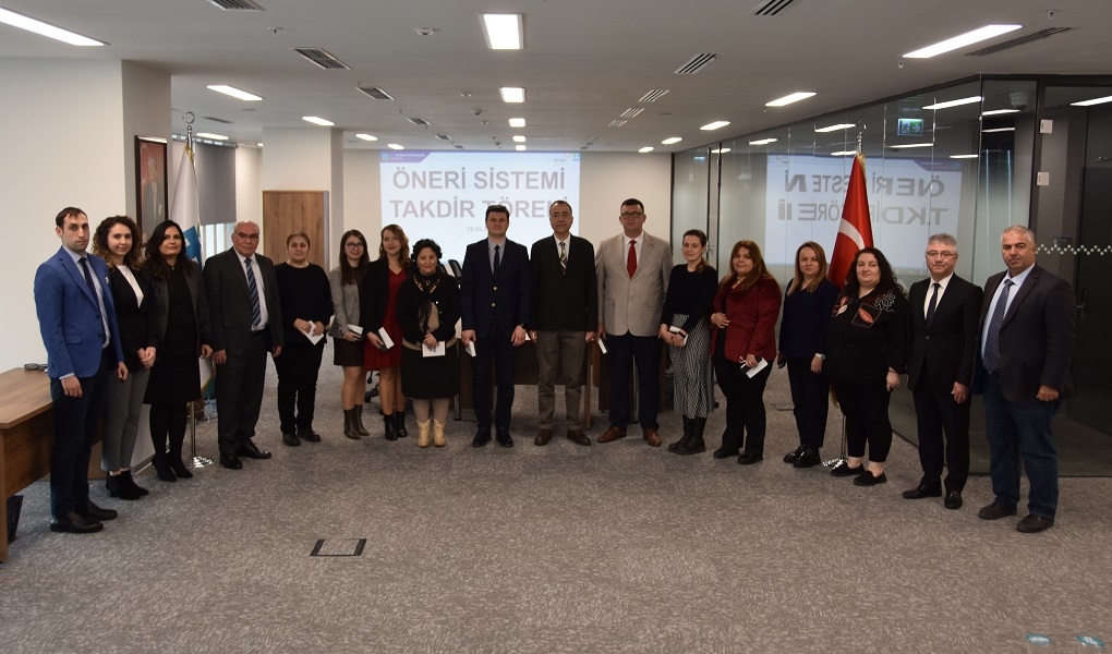 BÜYÜKŞEHİR, ÇALIŞANLARININ ÖNERİLERİNE DEĞER VERİYOR BÜYÜKŞEHİR, ÇALIŞANLARININ ÖNERİLERİNE DEĞER VERİYOR