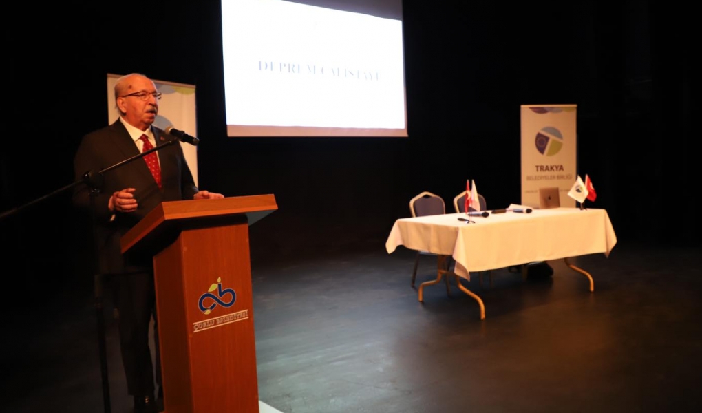 TRAKYA BELEDİYELER BİRLİĞİ DEPREM ÇALIŞTAYI ÇORLU’DA GERÇEKLEŞTİRİLDİ TRAKYA BELEDİYELER BİRLİĞİ DEPREM ÇALIŞTAYI ÇORLU’DA GERÇEKLEŞTİRİLDİ