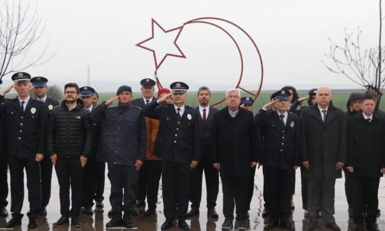 Türk Polis Teşkilatının Kuruluşunun 178. Yıldönümü Ergene’de Kutlanıldı