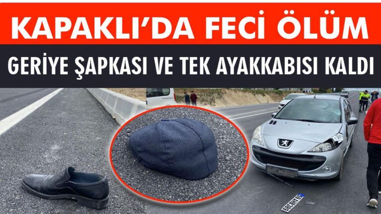 Otomobilin Çarptığı Yaya Öldü!