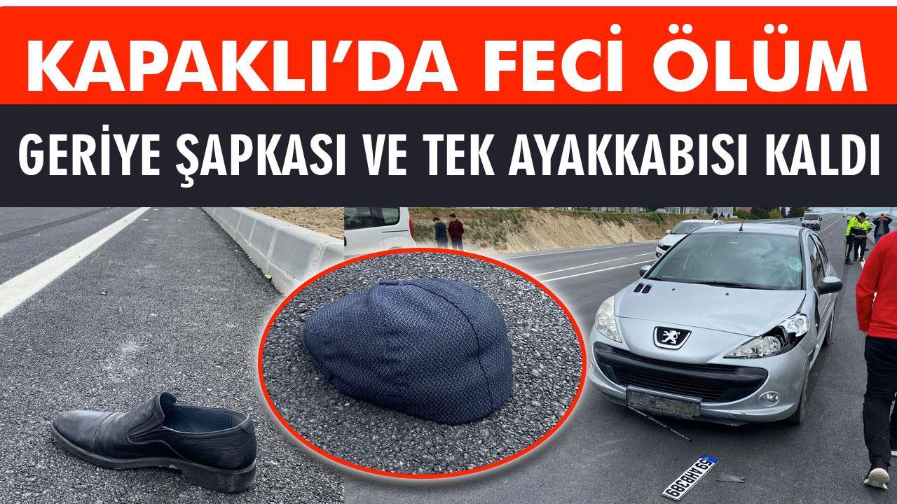 Otomobilin Çarptığı Yaya Öldü! Otomobilin Çarptığı Yaya Öldü!