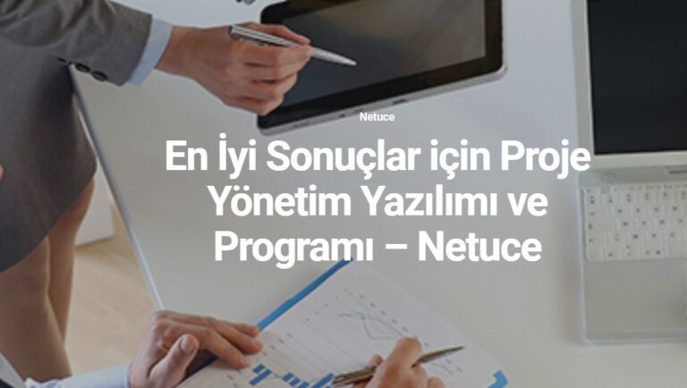 Projeleri Planlama, İzleme, Kontrol