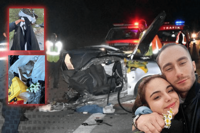 Otomobil İkiye Bölündü: Genç Çift Olay Yerinde Öldü! Yarın Nikahları Vardı!