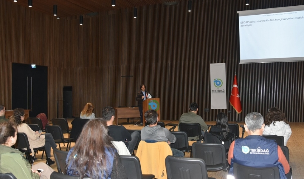 SECAP Çalışmaları Kapsamında İç Paydaş Eğitimi Gerçekleştirildi SECAP Çalışmaları Kapsamında İç Paydaş Eğitimi Gerçekleştirildi