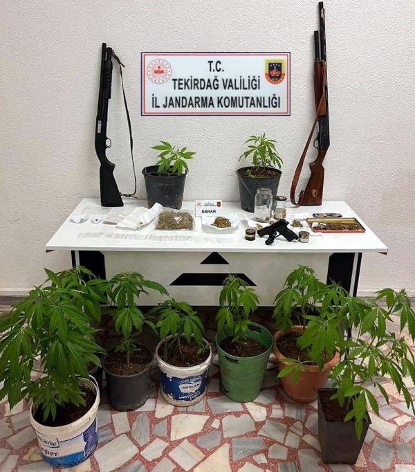 Tekirdağ’da uyuşturucu operasyonu: 6 gözaltı