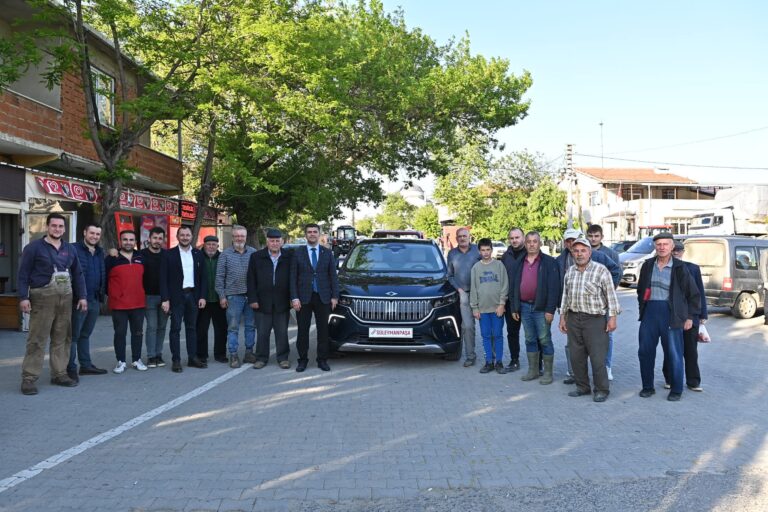 Yerli otomobilimiz TOGG Süleymanpaşa yollarında