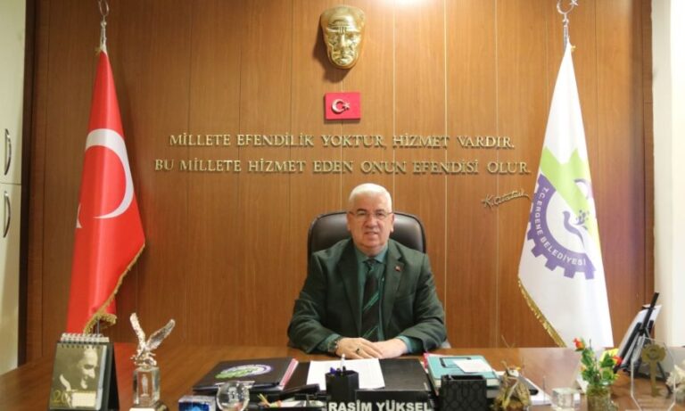 Ergene Belediye Başkanı Rasim Yüksel, “Tüm İslam Âleminin Kurban Bayramı Mübarek Olsun”