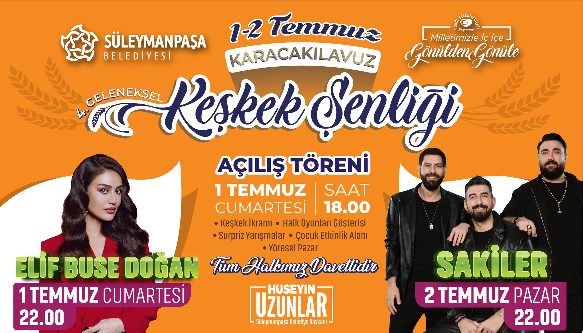 Karacakılavuz 4. Geleneksel Keşkek Şenliği 1 Temmuz’da başlıyor Karacakılavuz 4. Geleneksel Keşkek Şenliği 1 Temmuz’da başlıyor