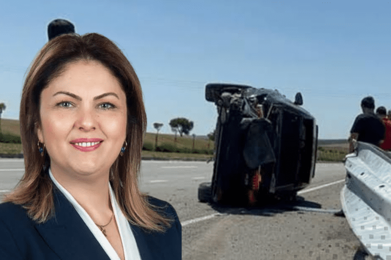 AK Parti İl Başkanı İba, Tekirdağ’da Kaza Yaptı: Vücudunda Kırıklar Var!