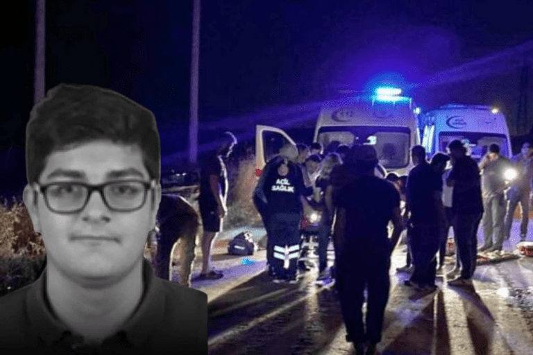 Kaza Yapan Çocuklara Başka Bir Araç Çarptı: 1 Ölü, 3 Yaralı