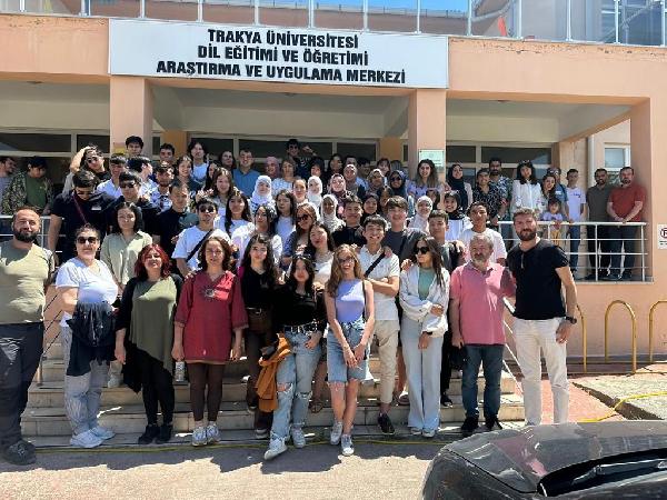 Tekirdağ ve Edirne’deki uluslararası öğrencilere, tanışma ve kaynaşma etkinliği