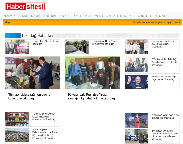 Tekirdağ Haberleri