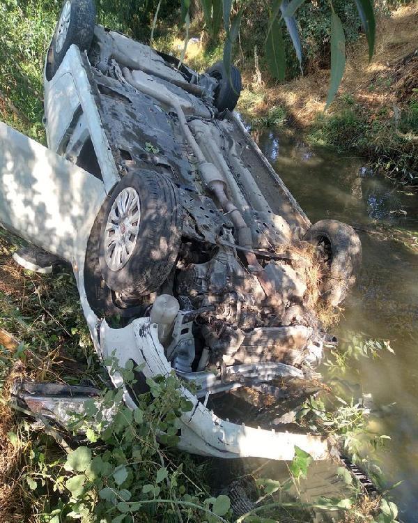 Babaeski’de kaza yapan otomobilden sürücü yaralı olarak kurtarıldı