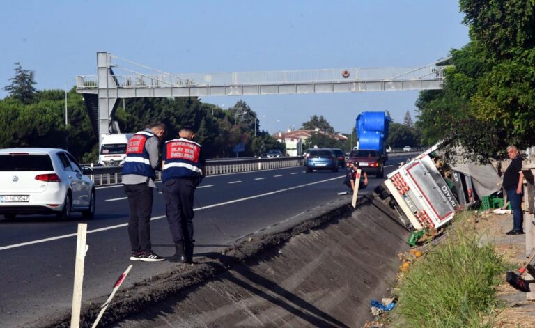 Çorlu’da Kamyonetin Çaptığı Yaya Öldü; Kaza Kamerada