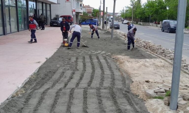 Ergene Belediyesi Ekipleri Dört Koldan Eş Zamanlı Çalışıyor