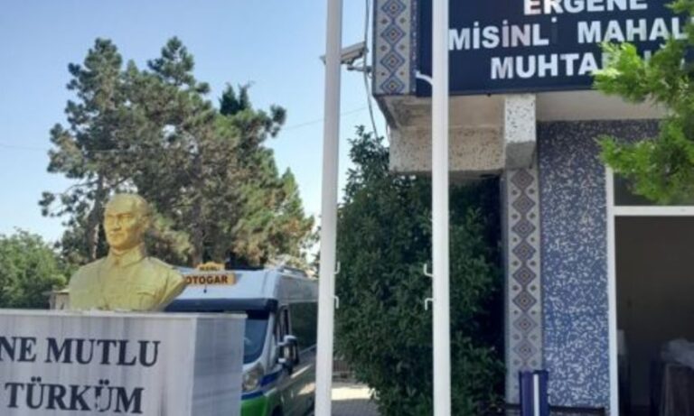 Ergene Belediyesi Misinli Mahallesi Muhtarlık Binasını Yeniledi