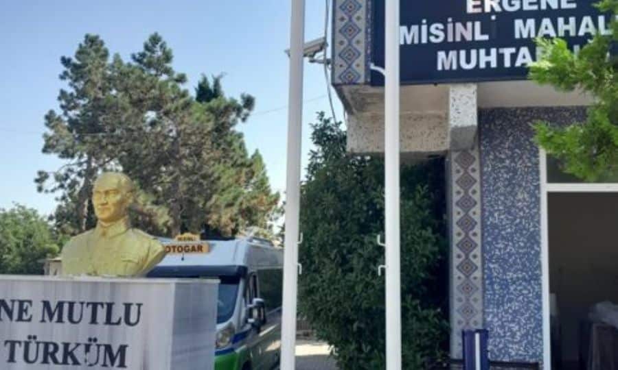 Ergene Belediyesi Misinli Mahallesi Muhtarlık Binasını Yeniledi Ergene Belediyesi Misinli Mahallesi Muhtarlık Binasını Yeniledi